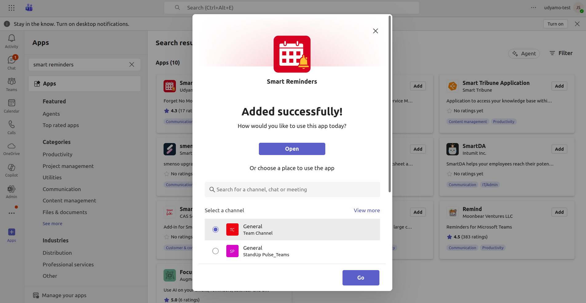 set a reminder for yourself